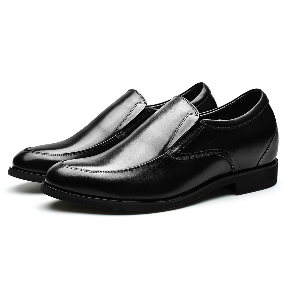 Chamaripa Shoes Canada Slip-On Elevator Shoes For Men Taller Shoes Grow Height Dress Shoes 2.76 Inches / 7 CM