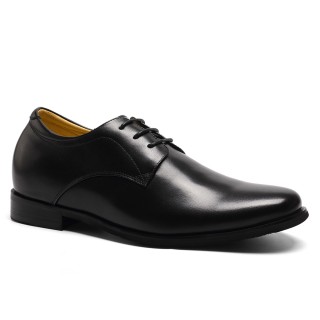 Calfskin leather dress formal elevating shoes for men