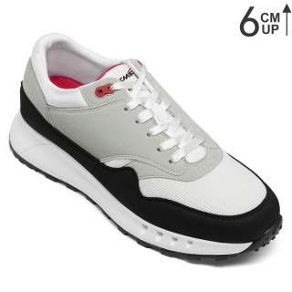 elevator sports shoes - mens shoes with height - casual men's shoes that increase your height 6 CM / 2.36 Inches