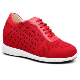 Platform Sneakers Lifts in Shoes Women Elevator Shoes