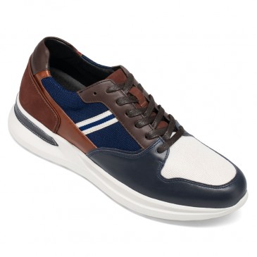 height increasing sports shoes - mens shoes with height - multicolor outdoor men's casual sneakers 7 CM / 2.76 Inches