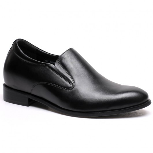 Schwarz Luxus Top Design Men Cow Leder Tailor Taller 7cm Höhe erhöhen Schuhe Gebildet Braun ist kluge Wahl für Sie.