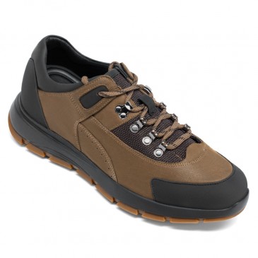 boy uzatan ayakkabılar - erkekler için artan ayakkabılar - erkek Outdoor yürüyüş ayakkabısı 7 CM