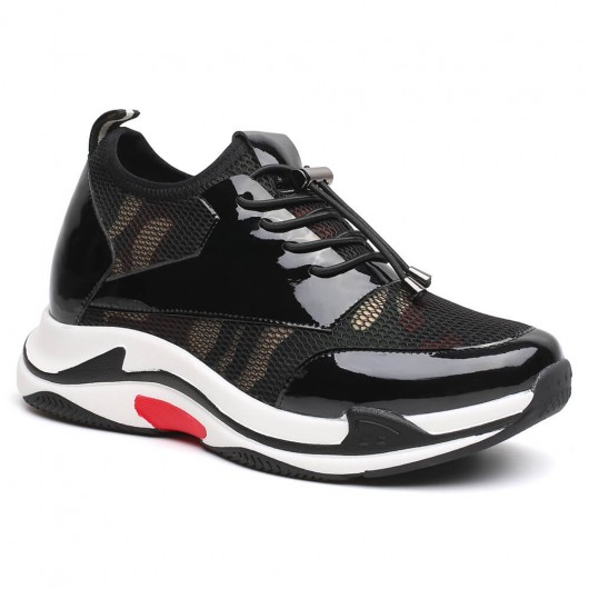 Damessneakers die je hoogte hoge hak geven Sneakers verborgen  platformschoenen