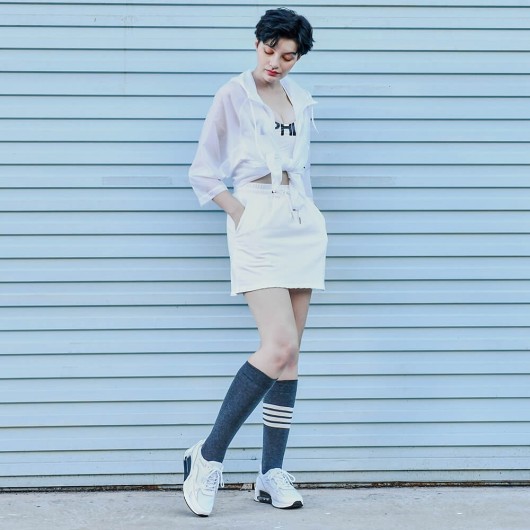 CHAMAIRIPA verhogende schoenen dames witte leren sneakers met verborgen  sleehak hakverhoging in schoen 8CM