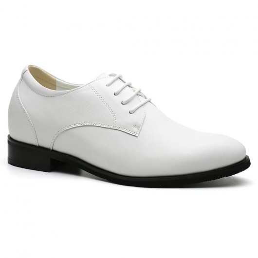 Hoogte Toenemende Schoenen Trouwschoenen met Hakken Lift Kleding Schoenen  voor Mannen 7 CM, heren bruiloft hoogte schoenen voor feest en dans.