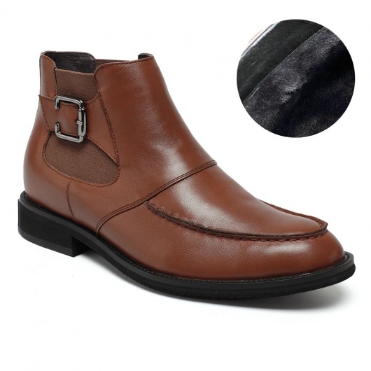 laarzen met hoge hak voor mannen schoenverhoging hakverhoging in schoen 6 CM