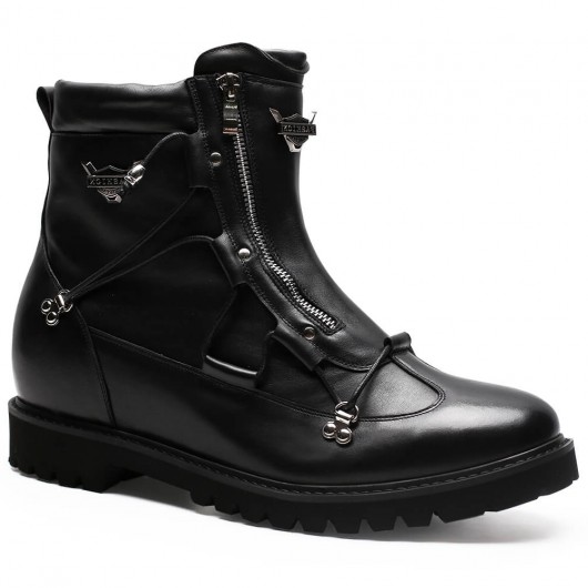 Chamaripa verhogende schoenen heren schoenen met hoge hak hoge hakken voor  mannen outdoor laarzen 9 CM Langer- H92B738011D