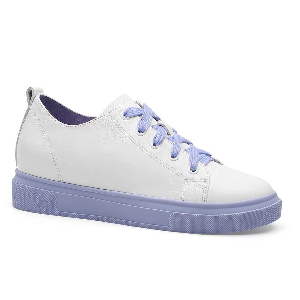 Elegante-kalfsleer dames sneakers | KLEDING.nl