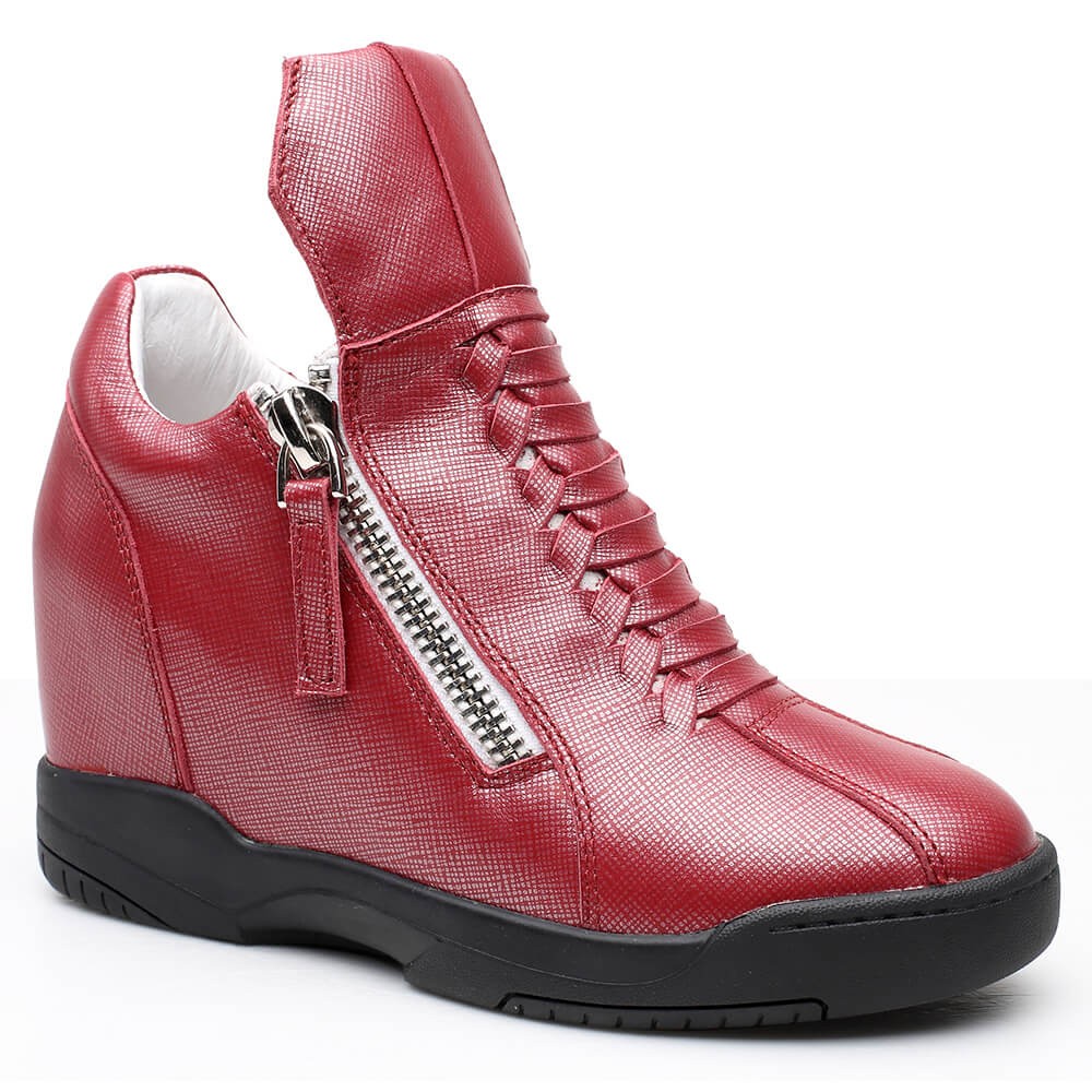 Dames laarzen in hoogte verhogen Schoenen met hoge hakken 7 CM, schoenen  van Chamaripa laten je langer lijken.