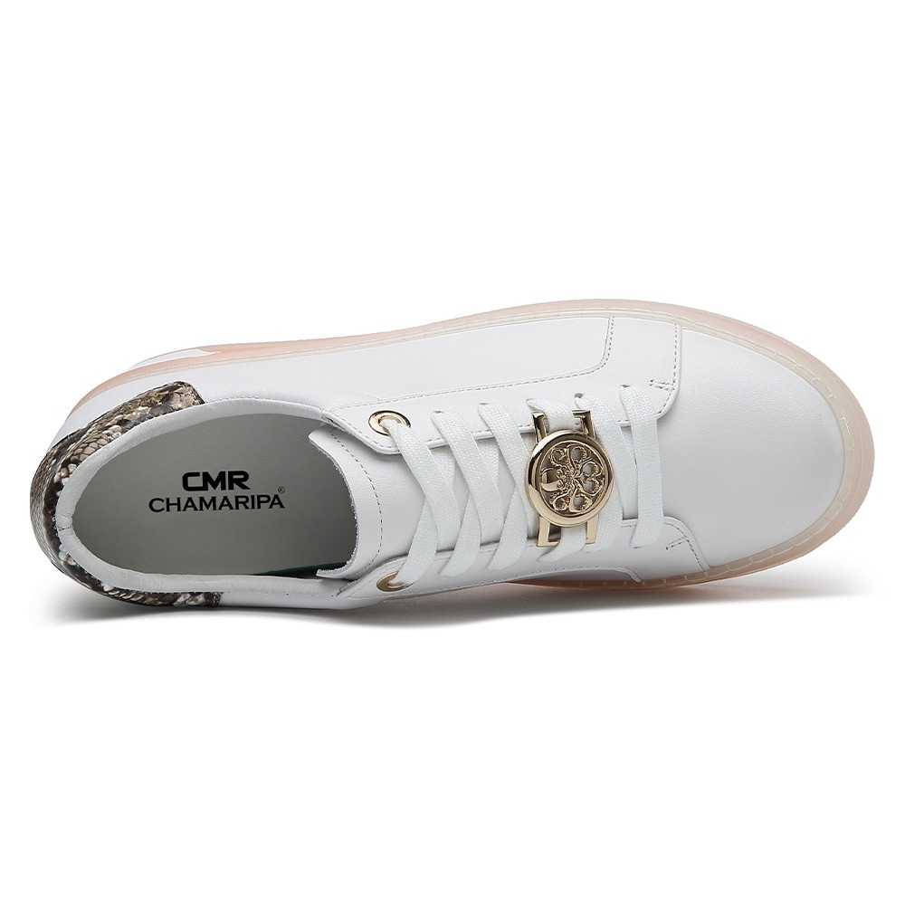 basket rehaussante femme