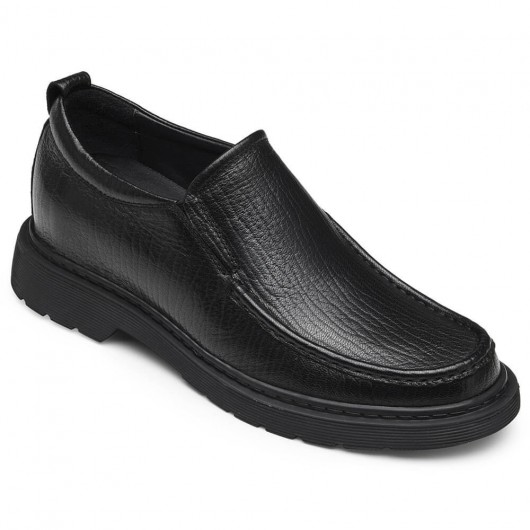 CHAMARIPA zapatos de hombre con alzas - calzado con alzas - mocasines sin cordones 6 CM Más Alto