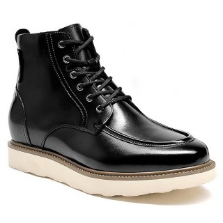 Chamaripa Height Increasing Boots Tall Men Boots Casual Elevator Shoes for Men Add Height 9 CM /3.54 Inches