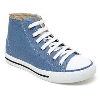 Elevator Sneaker Hightops Canvas Shoes For Boy