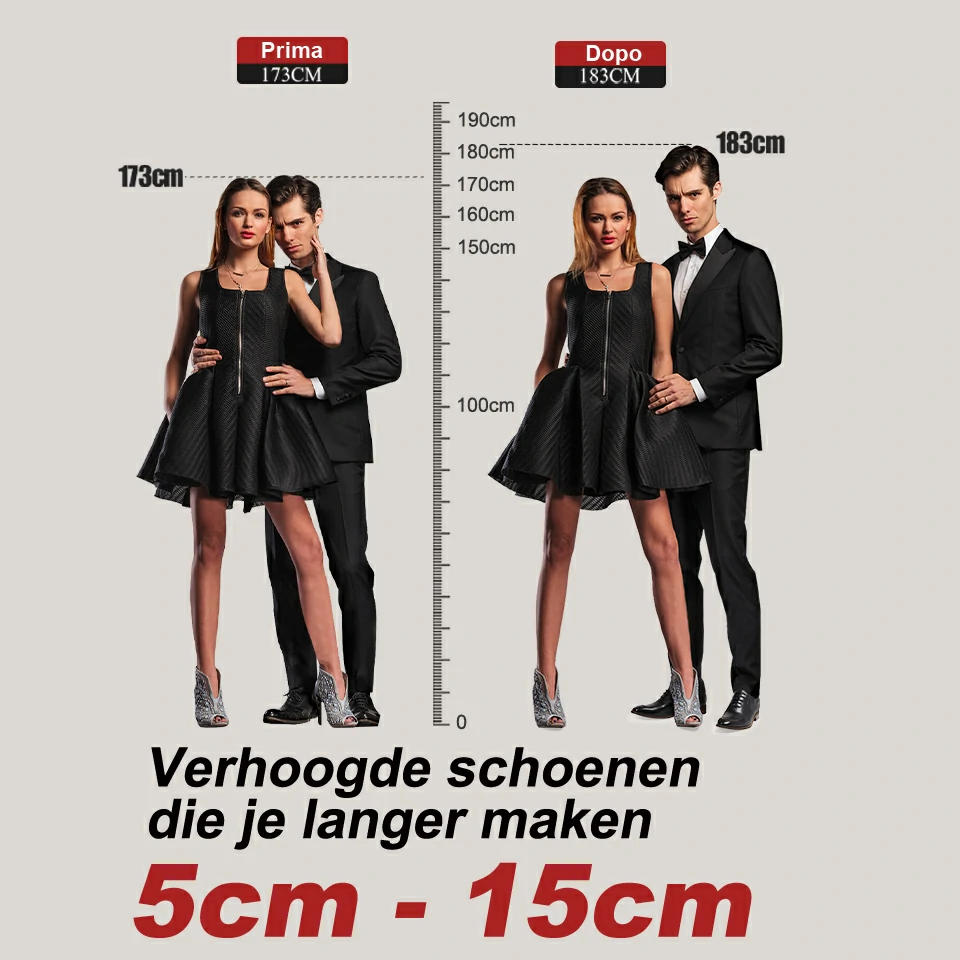 Onzichtbaar Verhoogde Schoenen